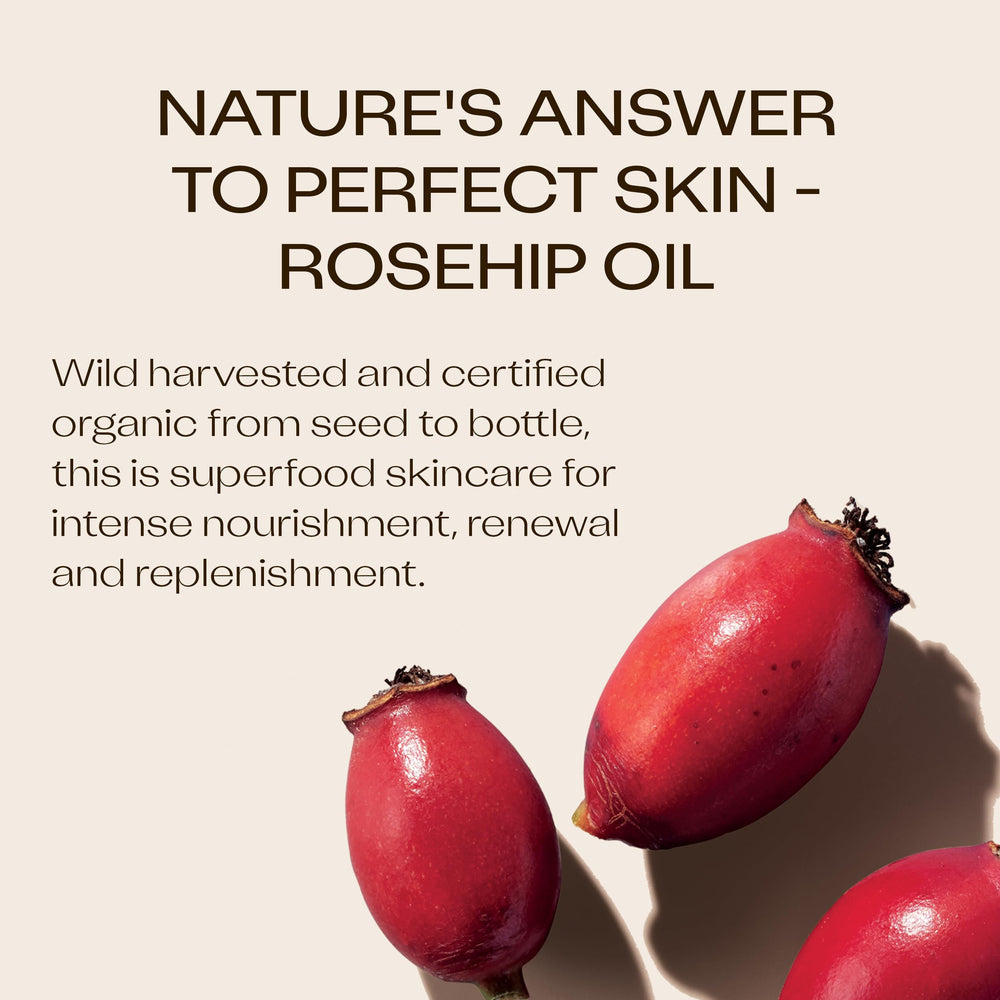 Trilogy rosehip oil texture closeup emphasizes velvety feel and absorption