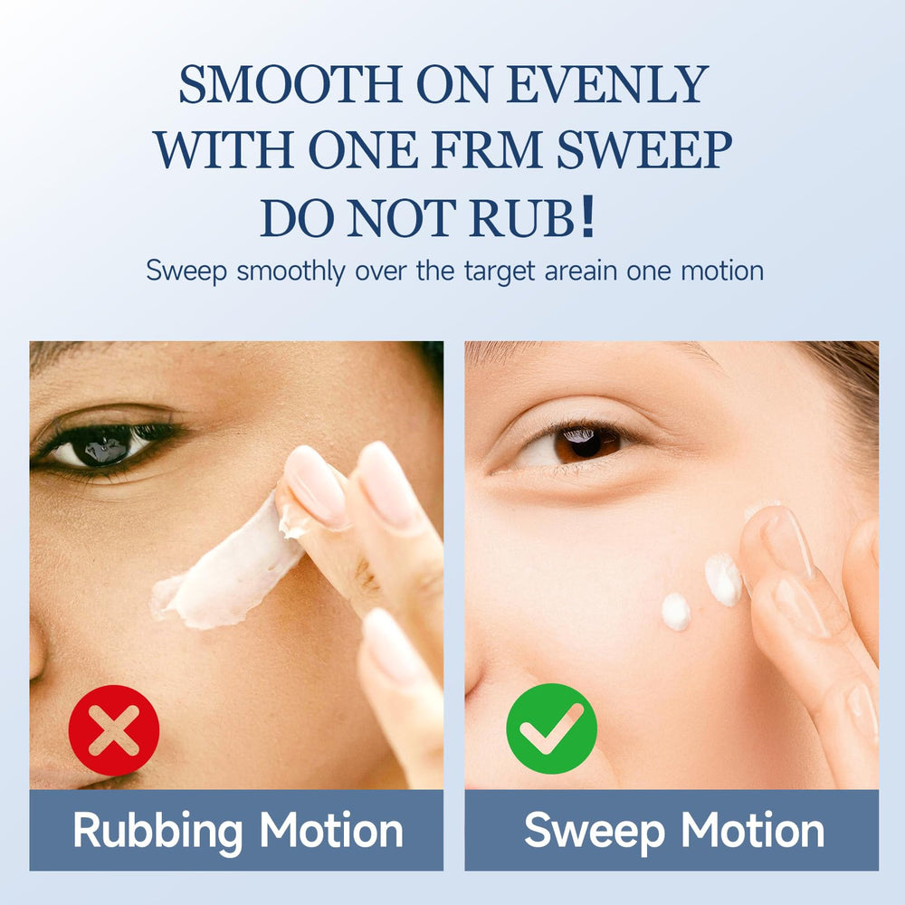 TRIMYFITER night-time routine usage for nourishing eye contour.