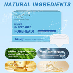 Tripsky forehead patches 7pcs trial set for portable on-the-go care