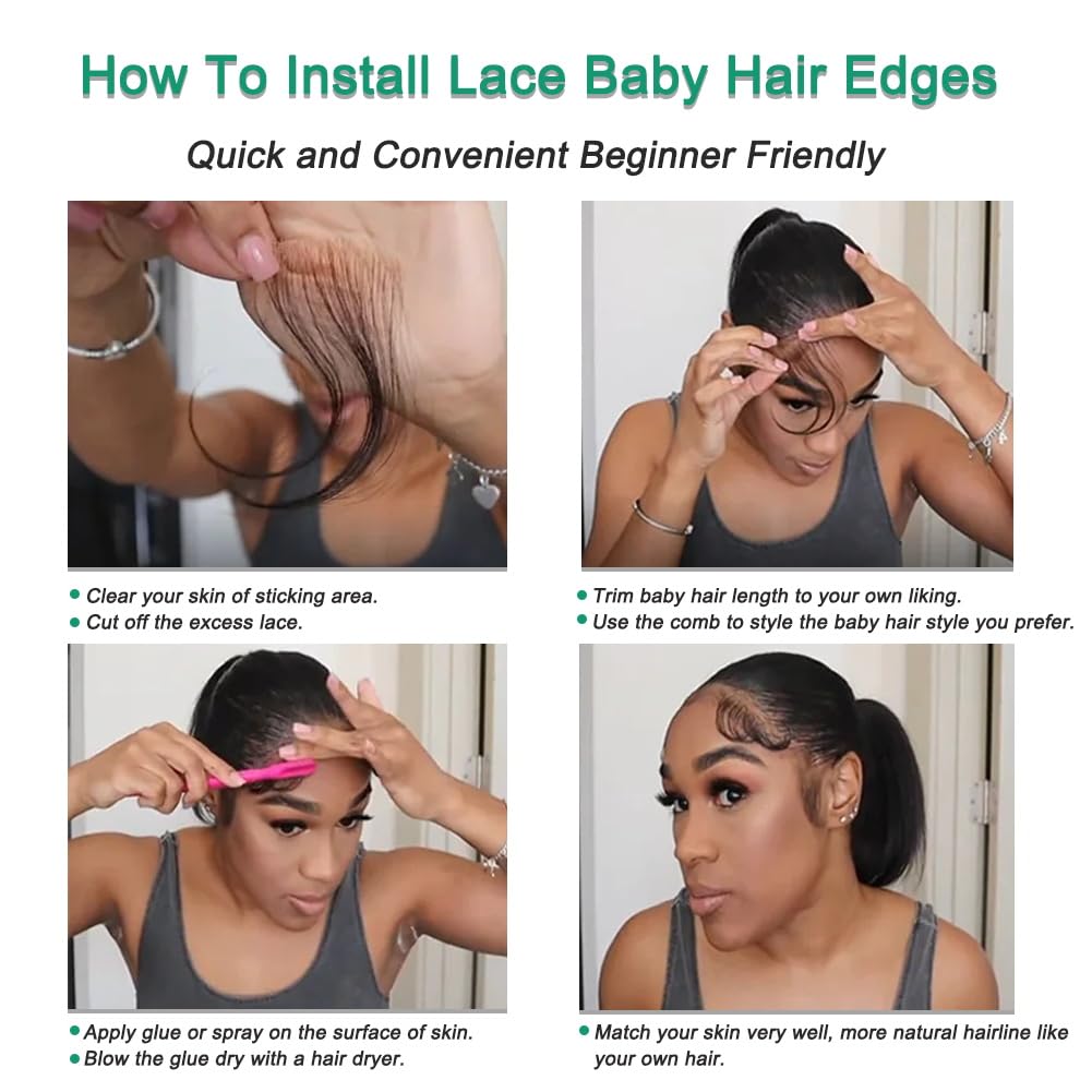 TRIPYGO invisible lace edge attachment enables natural-looking transitions.