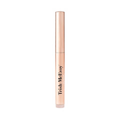 Trish McEvoy 24 Hour Eye Shadow and Liner Bone applied as precise, smooth liner