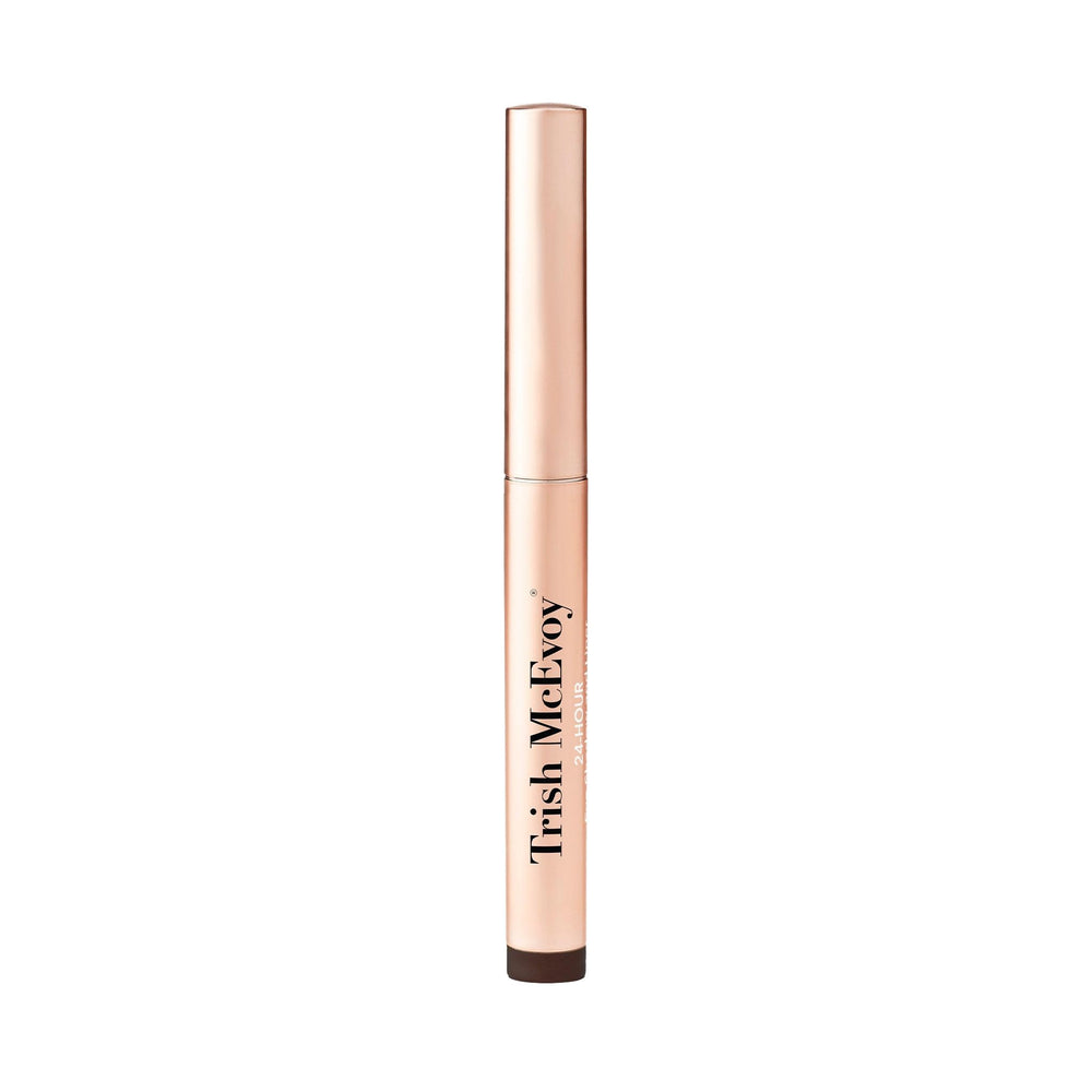 Trish McEvoy Rich Brown delivers pigmented color with a hint of shimmer in one stroke.