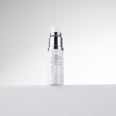 Trish McEvoy Beauty Booster Retinol Eye Cream close-up shows silky texture and lightweight feel.