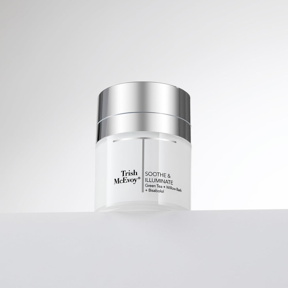Trish McEvoy Beauty Booster Soothe & Illuminate provides a natural, sheer glow.