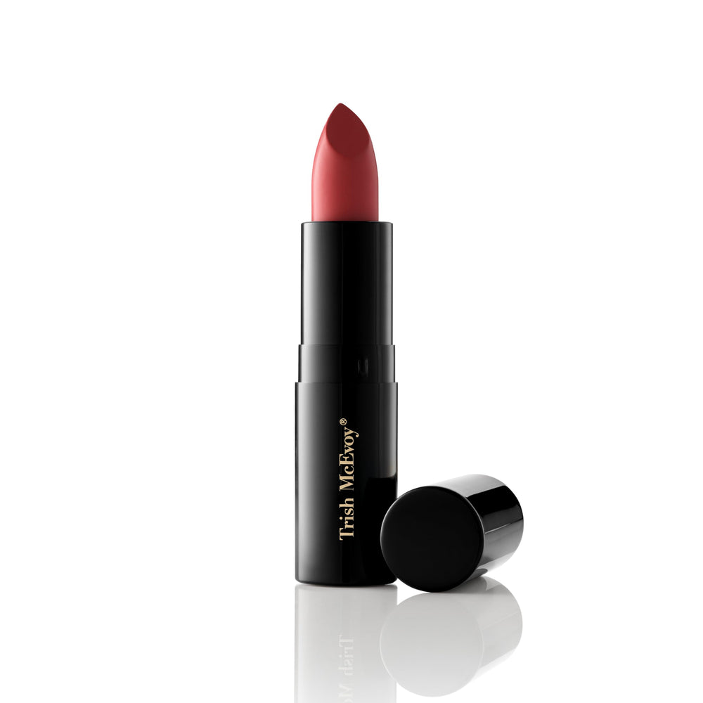 Trish McEvoy Easy Lip Color Vixen packaging for on-the-go touch-ups.