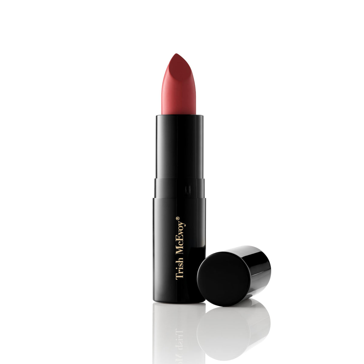 Trish McEvoy Easy Lip Color Vixen packaging for on-the-go touch-ups.