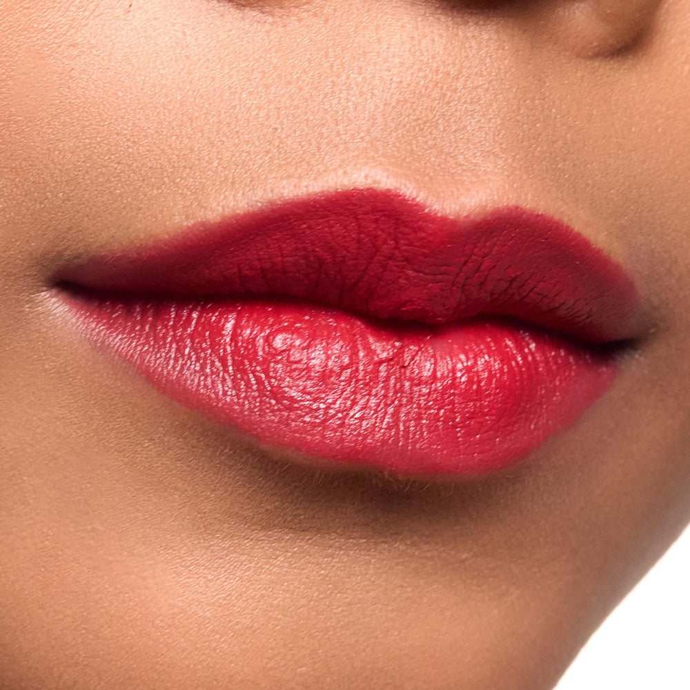 Trish McEvoy Easy Lip Gloss Shade Vixen daylight shot for daily wear glow