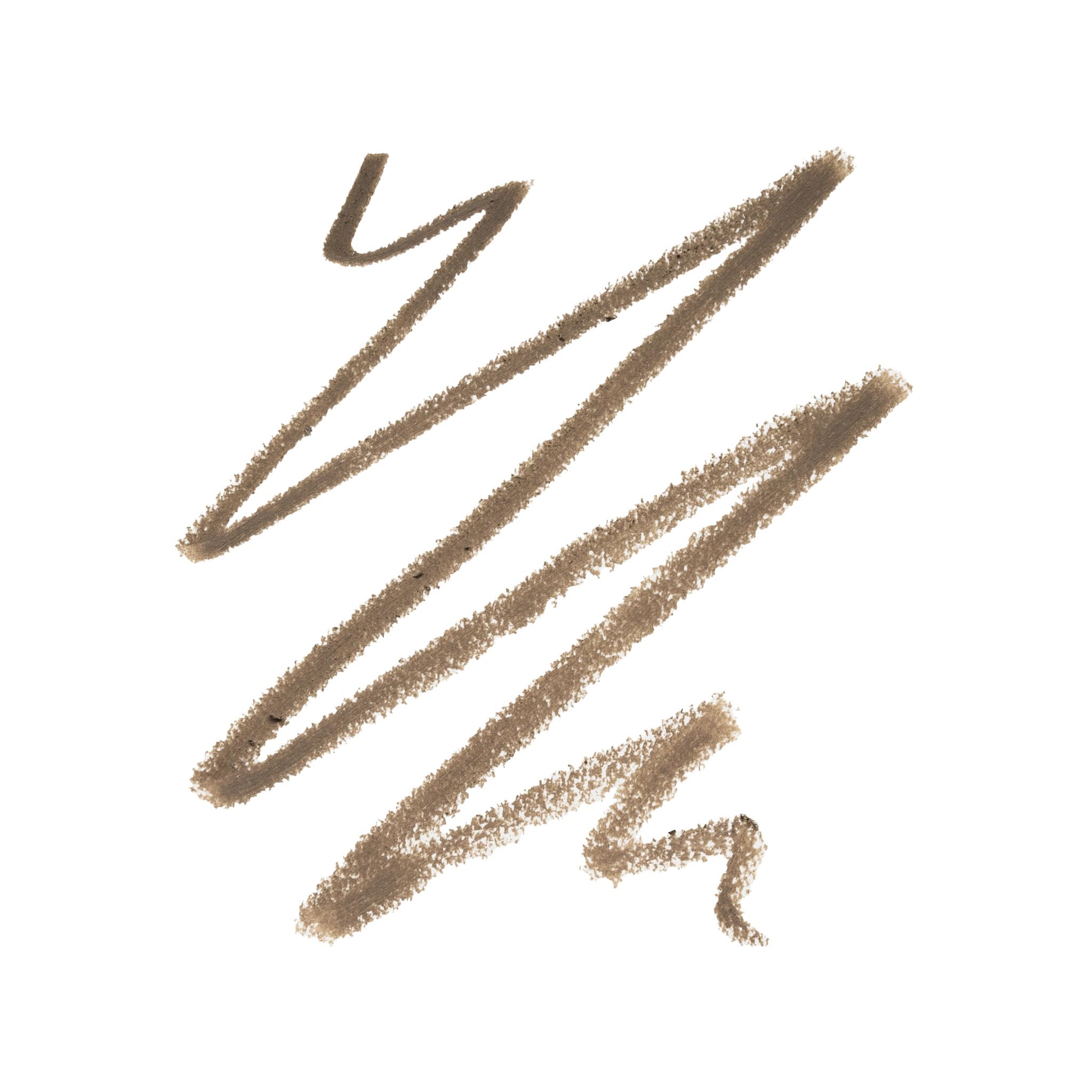 Trish McEvoy Precision Brow Shaper built-in brush for grooming and blending sparse areas.