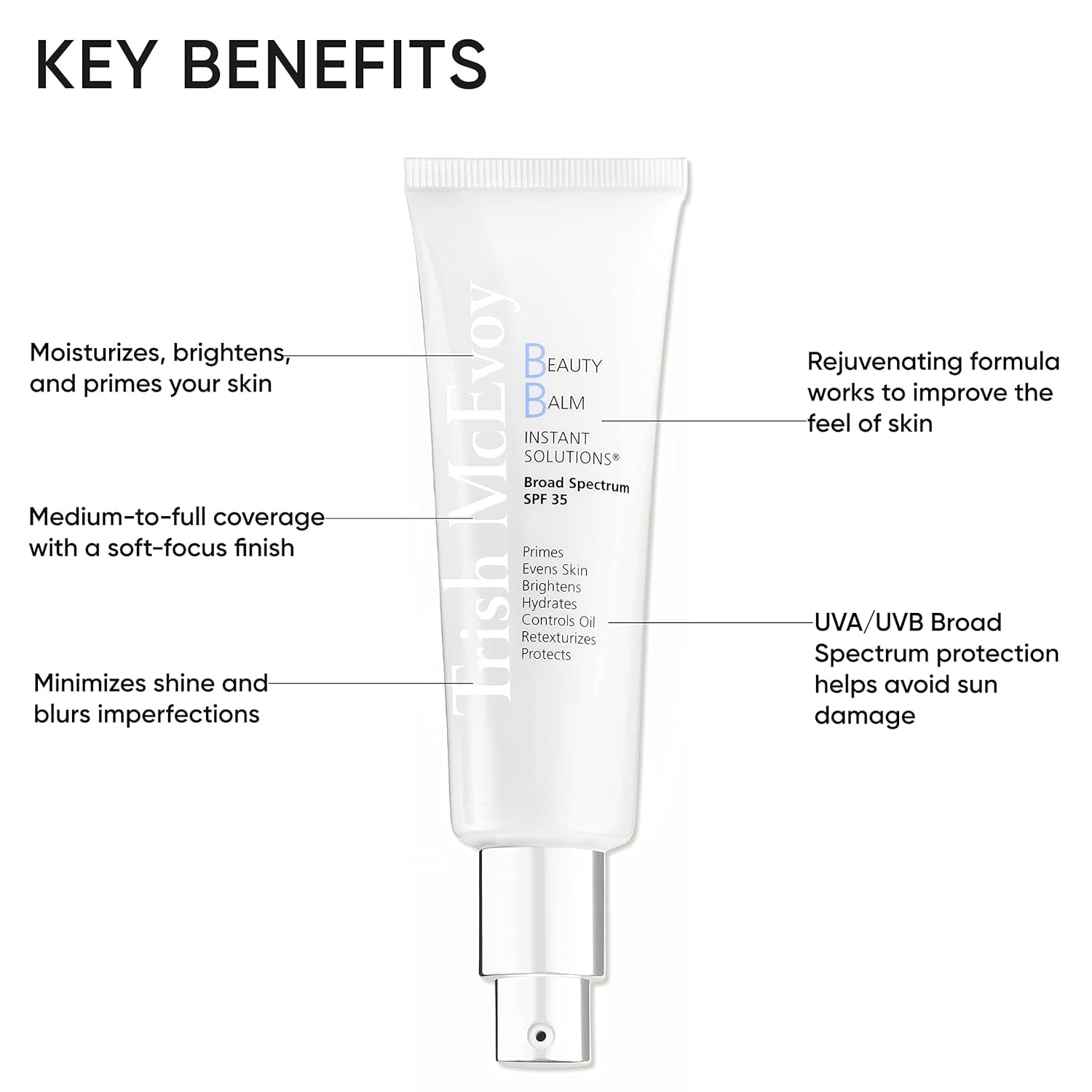 Trish McEvoy Protective Shield Cream SPF 30 on the face priming and sun care
