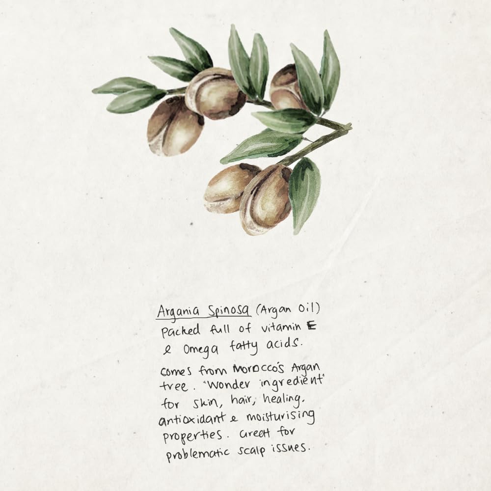 Argan Oil in Ponsonby Pomade contributing to healthy-looking shine.