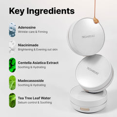 Troiareuke A+ Cushion SPF50+ PA++++ label detail protecting skin.
