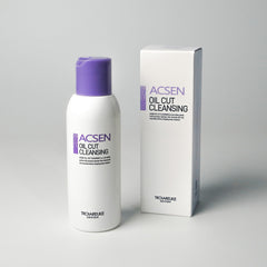 Troiareuke ACSEN cleansing foam application promotes gentle hypoallergenic cleansing.