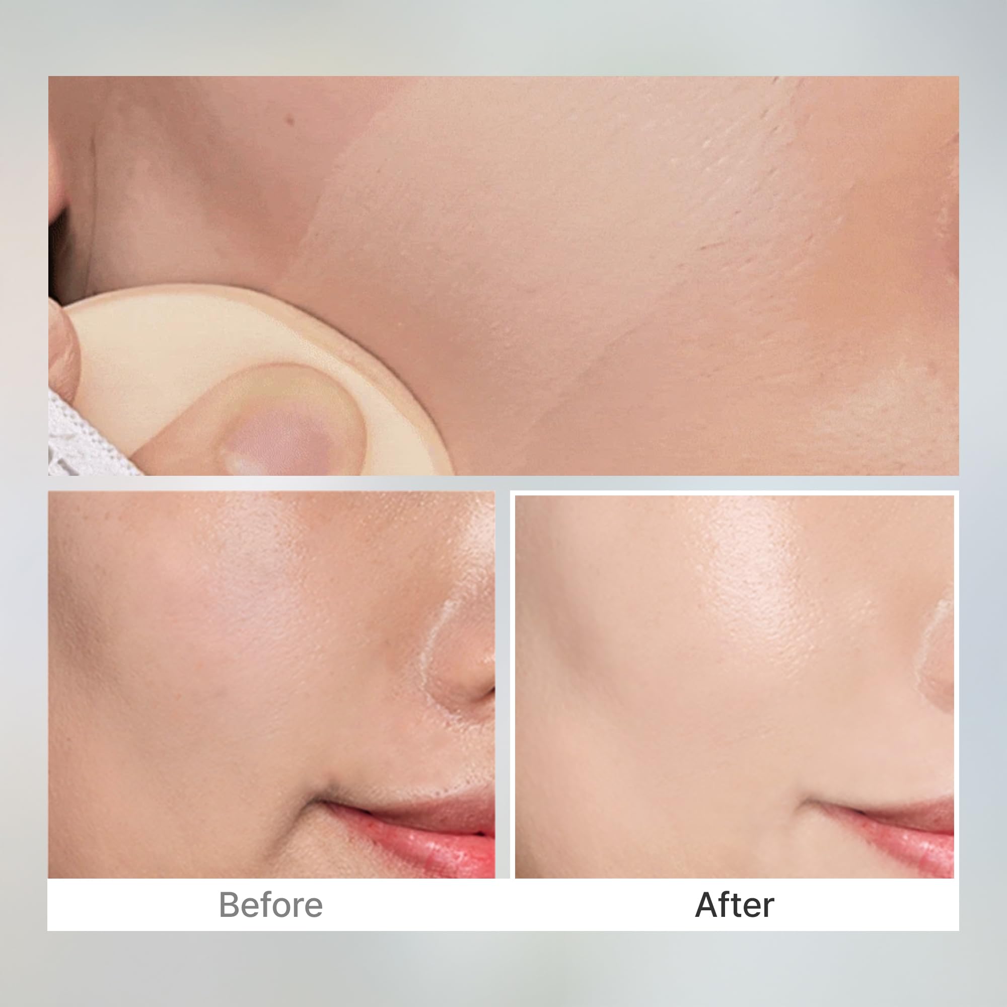 Brightening finish for a fresh, natural glow.