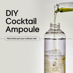 Troiareuke H+ Cocktail Toner pump dispensing close-up for easy layering