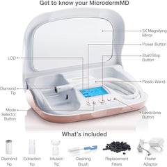 Trophy Skin MicrodermMD pore extractor tip ready for pore care
