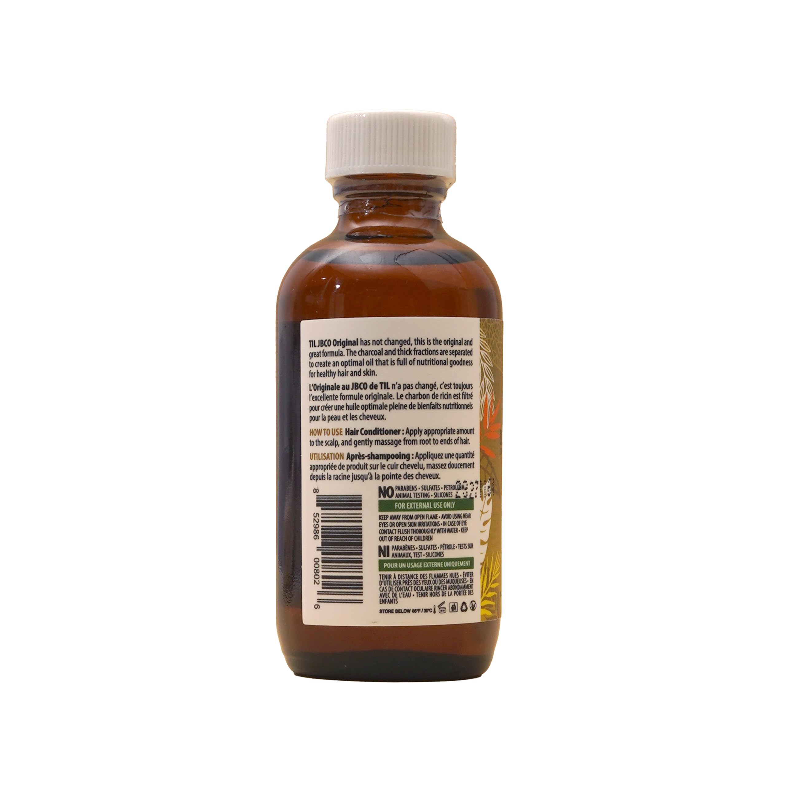 Tropic Isle Living Jamaican Black Castor Oil packaging and bottle design for daily use