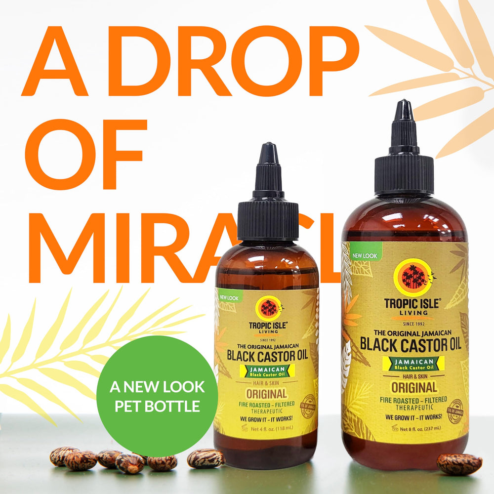 Tropic Isle Living Jamaican Black Castor Oil applied to skin for moisture