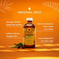 Tropic Isle Living Jamaican Black Castor Oil application on hair for growth
