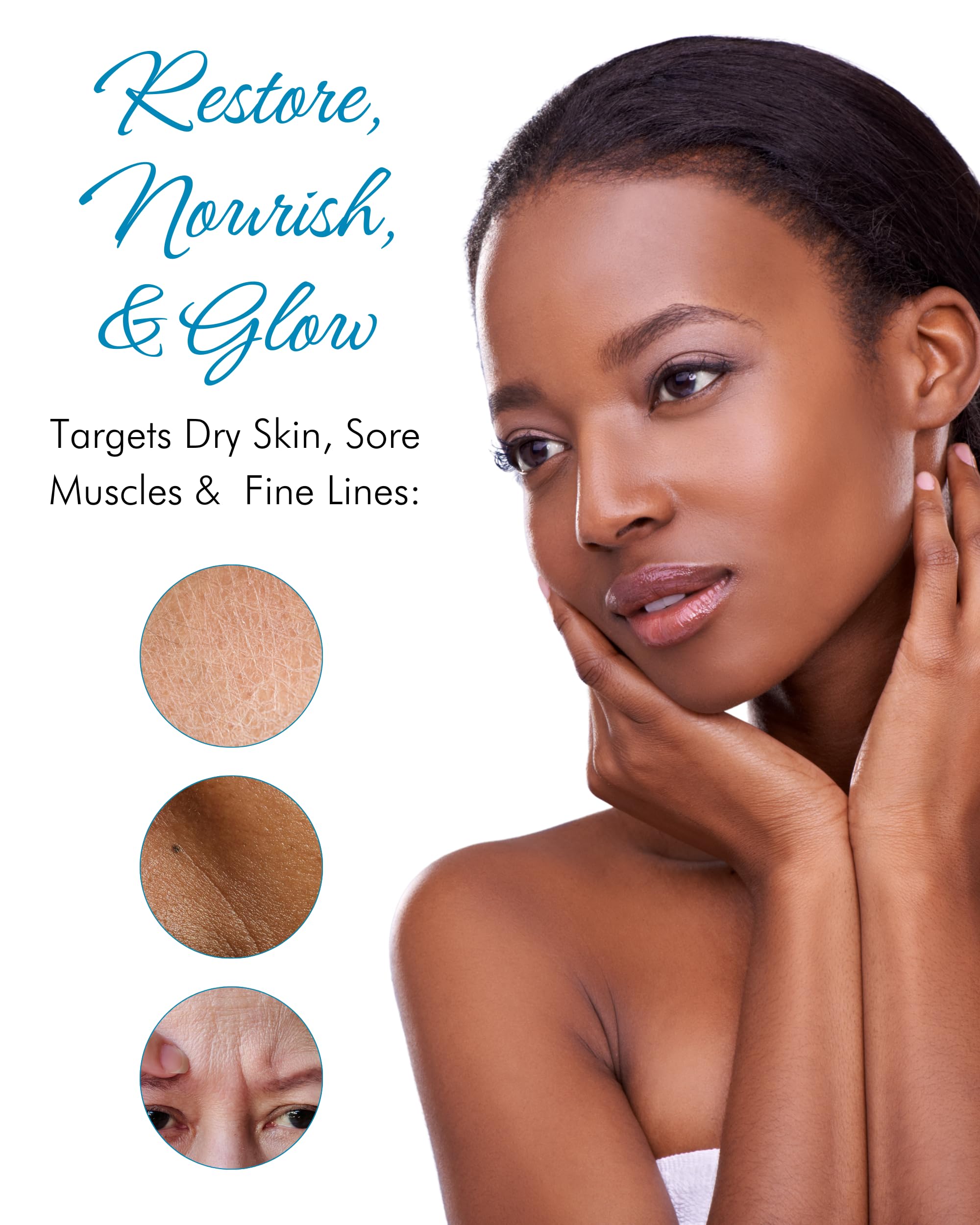 Tropical Holistic Emu Oil pump for mess-free application on skin or scalp