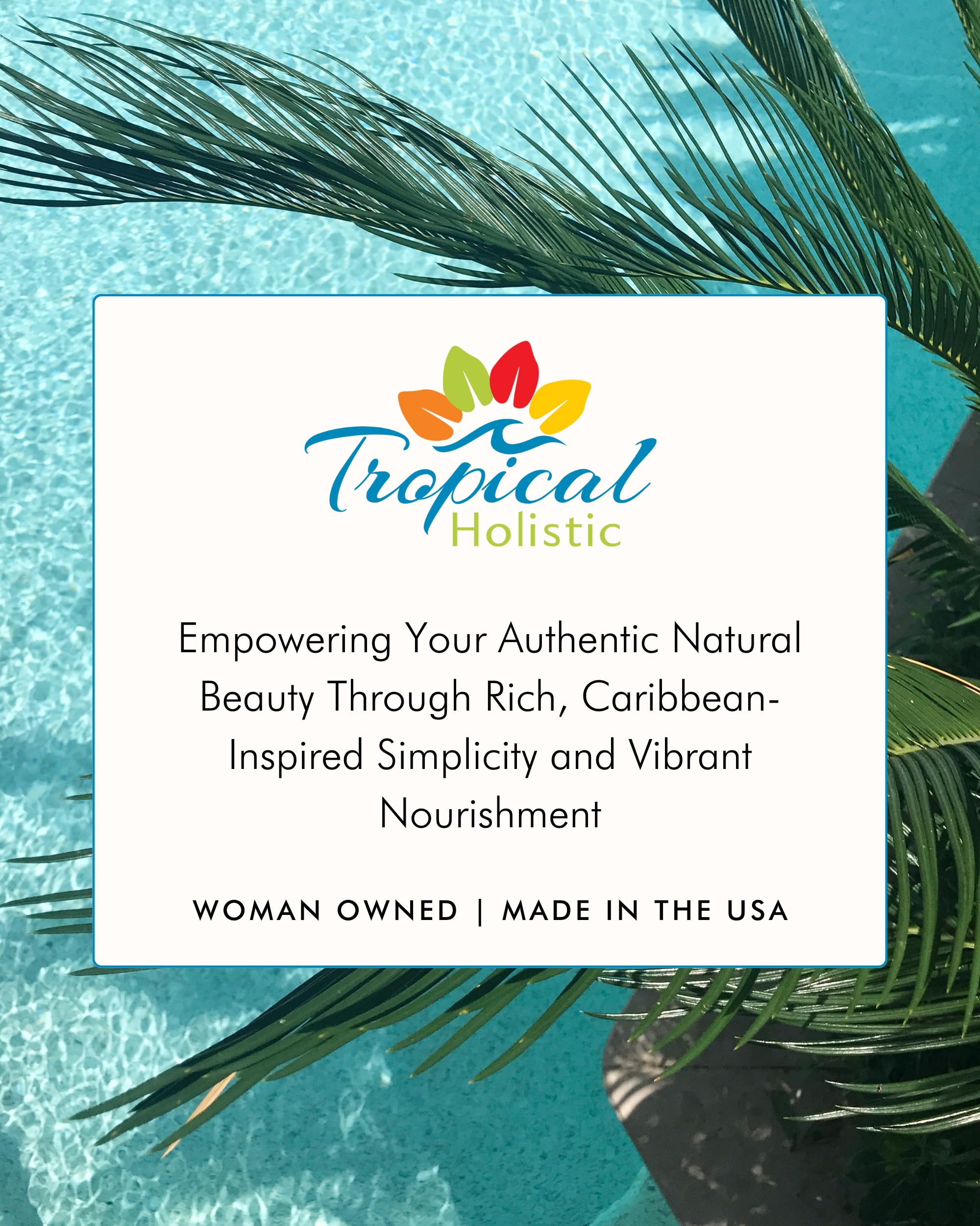 Full-body use with Tropical Holistic Vitamin E Oil for a nourishing routine.