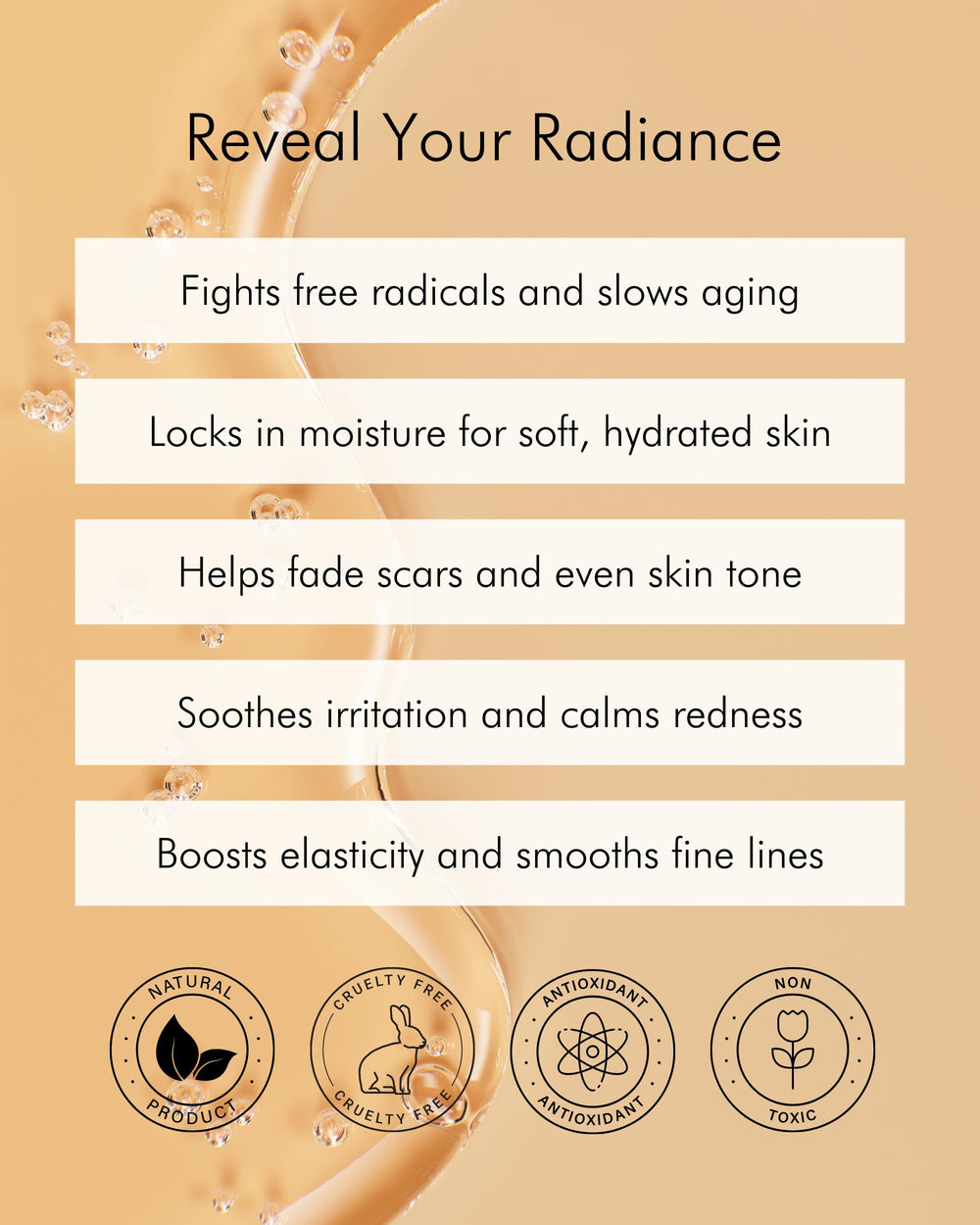 Nail care with Vitamin E Oil around cuticles and nails.