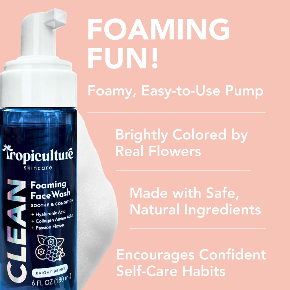 Tropiculture bottle eco-packaging conveys sustainable choice for mindful teens.