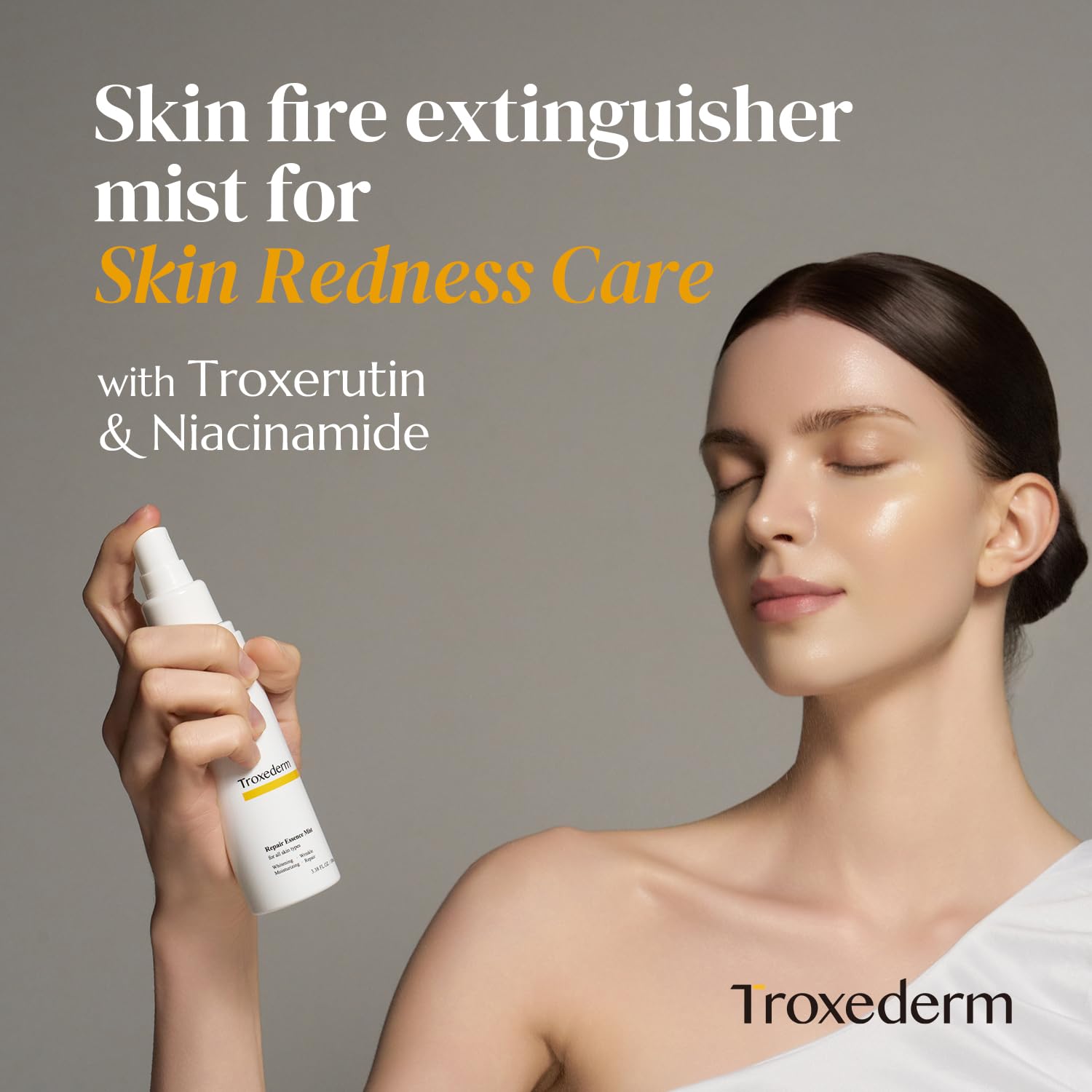 Cooling effect on skin after workouts with Troxederm mist.