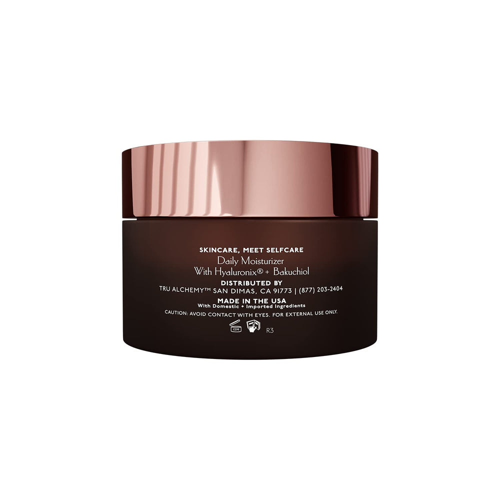 Tru Alchemy Quench Crème cruelty-free certification displayed