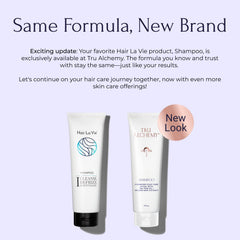 Tru Alchemy Shampoo lather demonstrates refreshing cleansing and fresh scent.