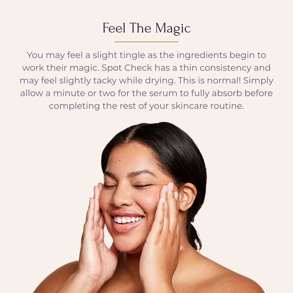 Tru Alchemy Spot Check clean label highlights fragrance-free vegan Cruelty-Free status