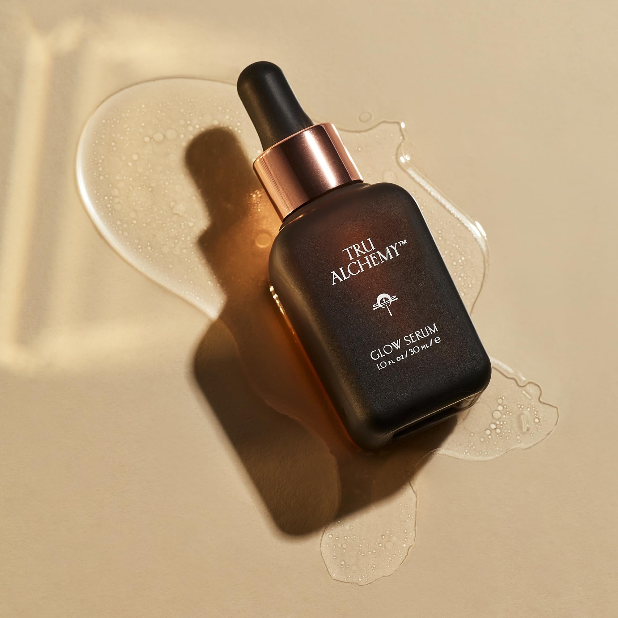 Ingredient highlights for Tru Alchemy Vitamin C Glow Serum with bakuchiol and acids