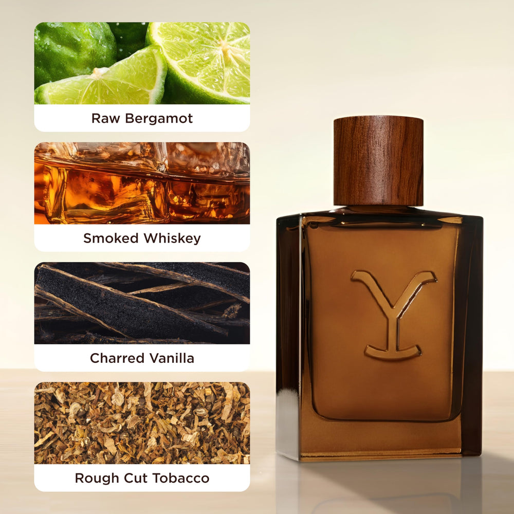 Tru Fragrance Beauty Yellowstone Ride cap; premium craftsmanship for a refined finish.