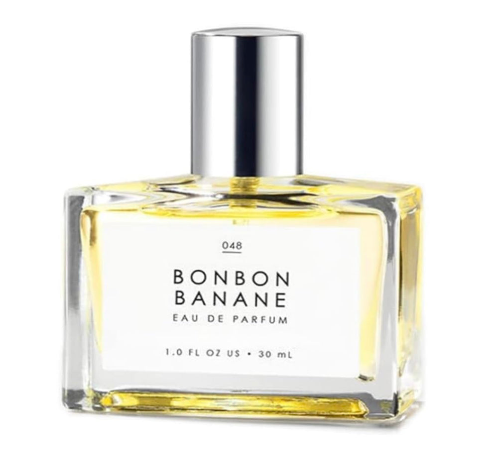 Tru Fragrance Bonbon Banane EDP bottle ready for a tropical scent moment.