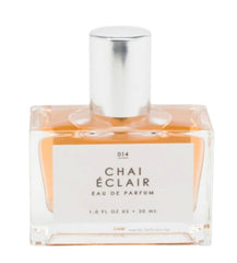 Tru Fragrance Gourmand Chai Eclair bottle front, perfect for travel and everyday use.