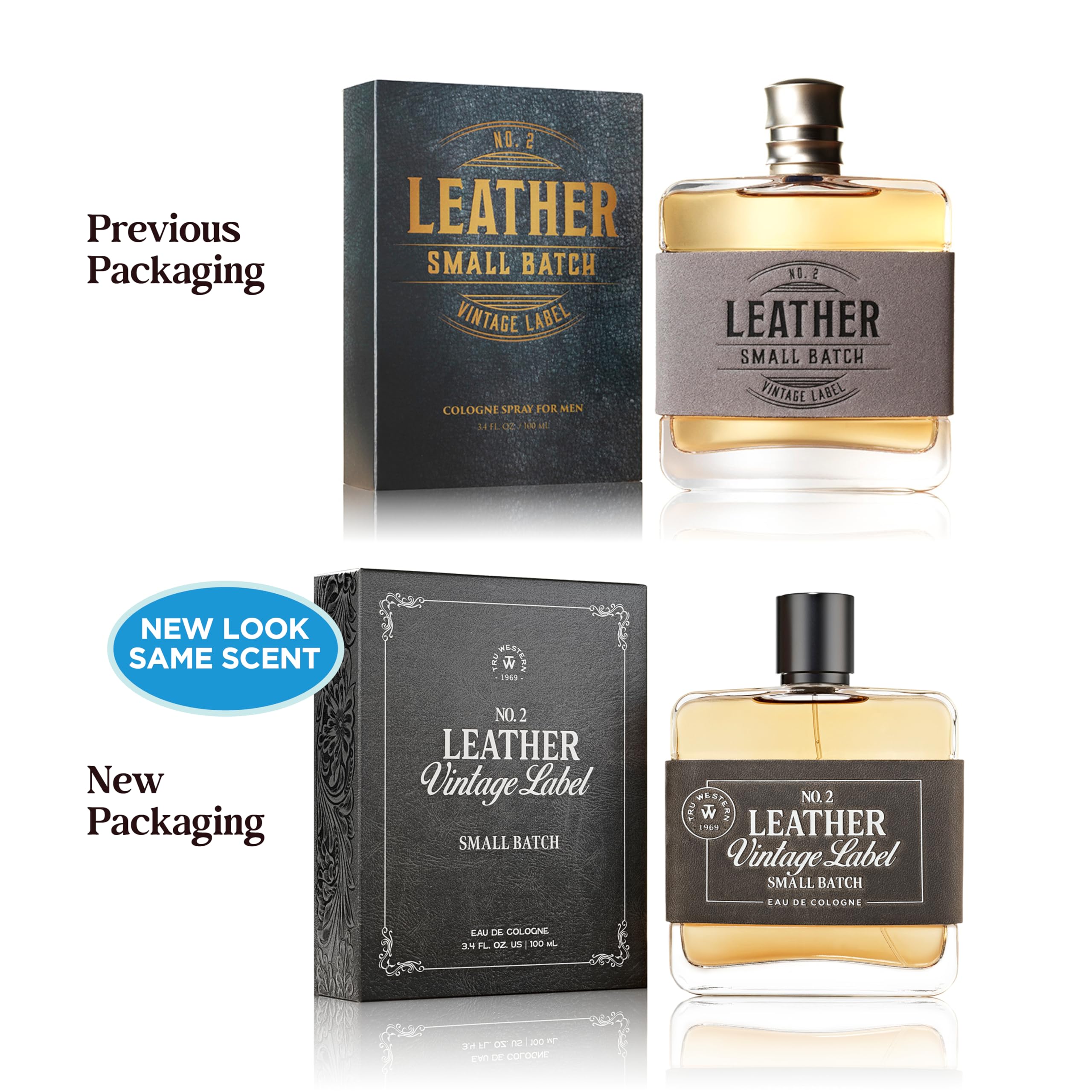 Tru Western vintage label small batch signals heritage and quality.