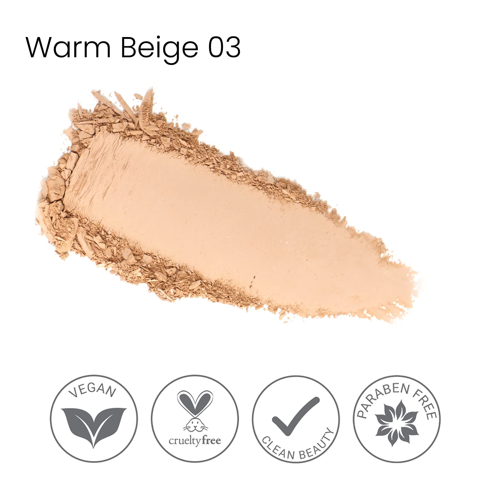 True + Luscious Sheer Halo Powder on skin with oil-control action