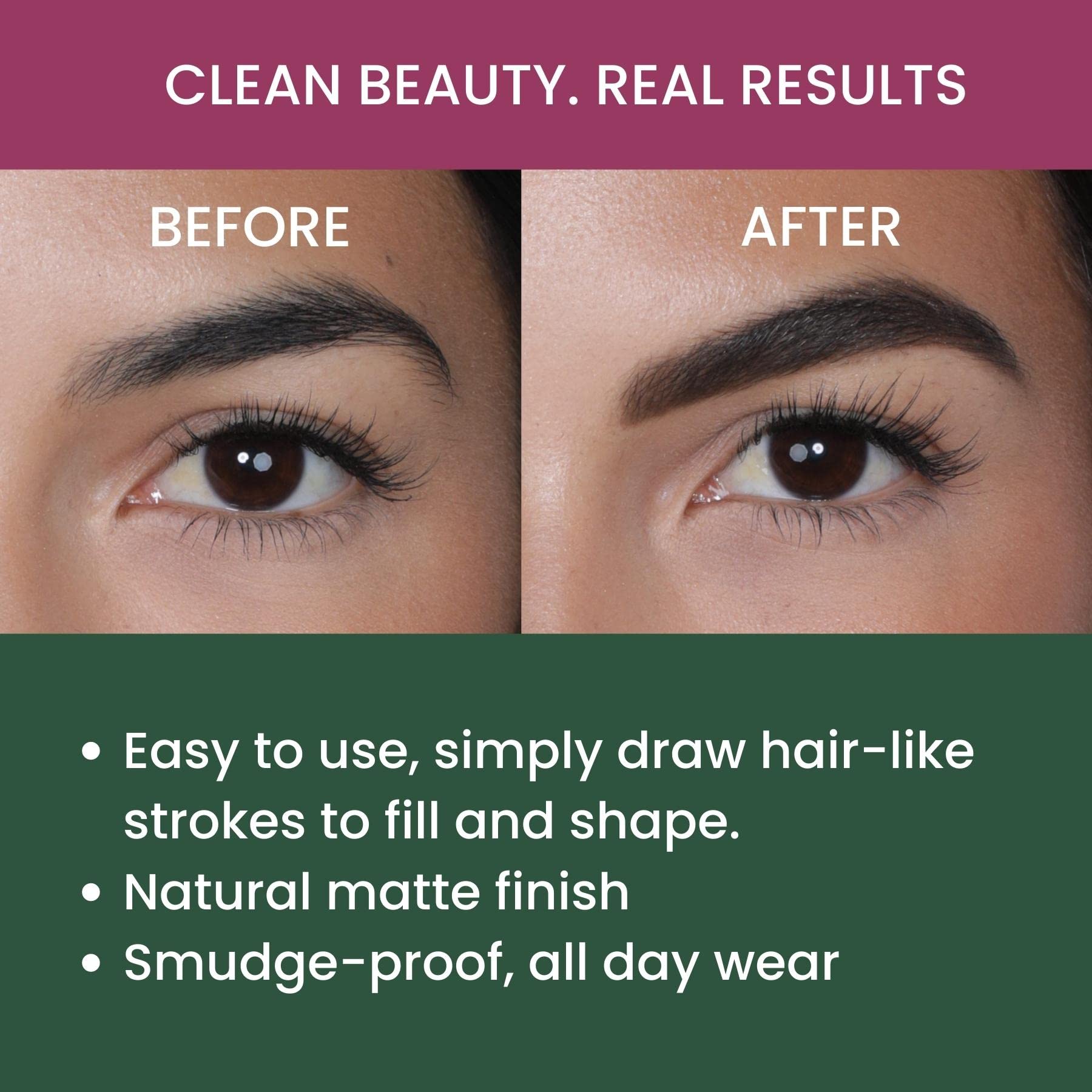 True + Luscious organic castor oil-infused formula close-up hints conditioning feel.