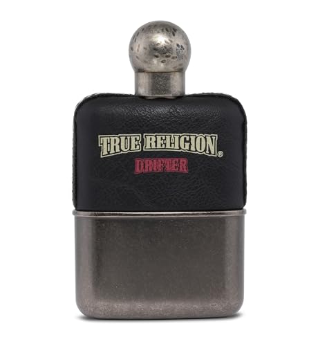 True Religion Drifter bottle front shows masculine, woody character suitable for versatile occasions.