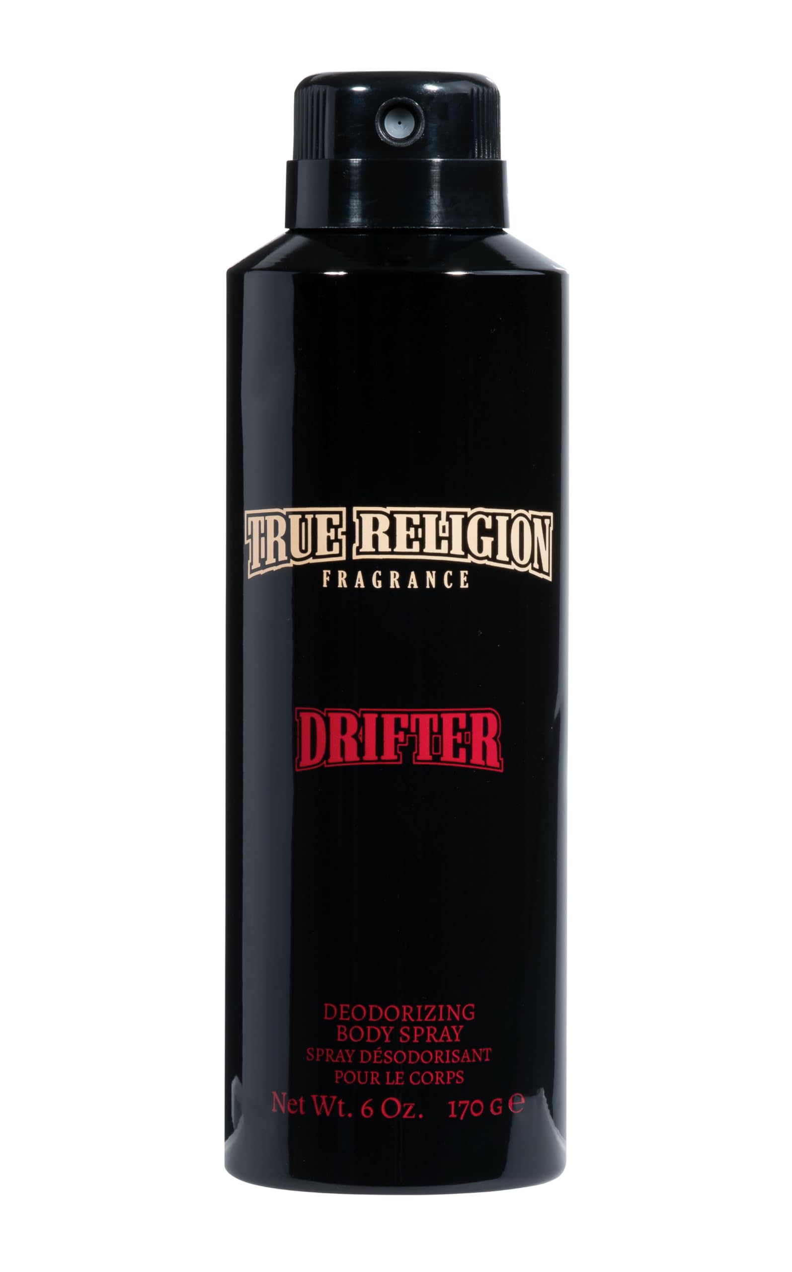 True Religion Drifter bottle pour highlights fresh bergamot for daily, confident wear