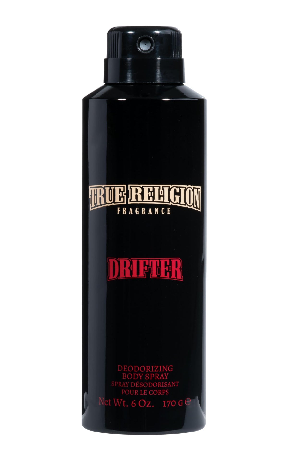 True Religion Drifter bottle pour highlights a fresh, aromatic opening for daily wear.