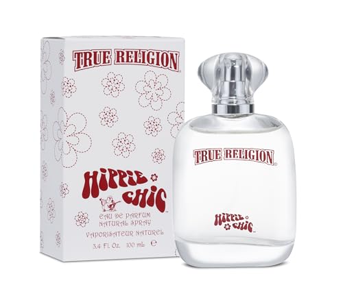 True Religion Hippie Chic spray action; quick mist for a refreshed, carefree vibe.