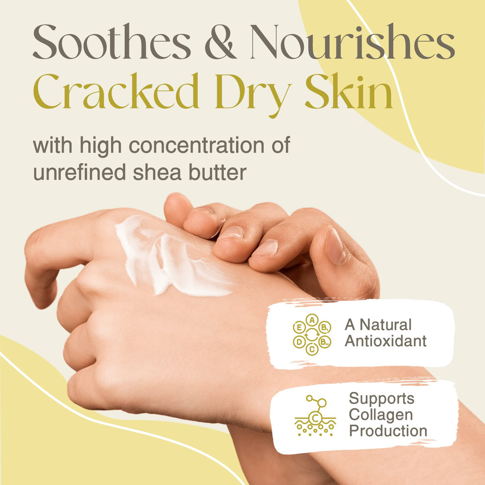 True Shea unscented shea butter tub ready for daily moisturizing routine.
