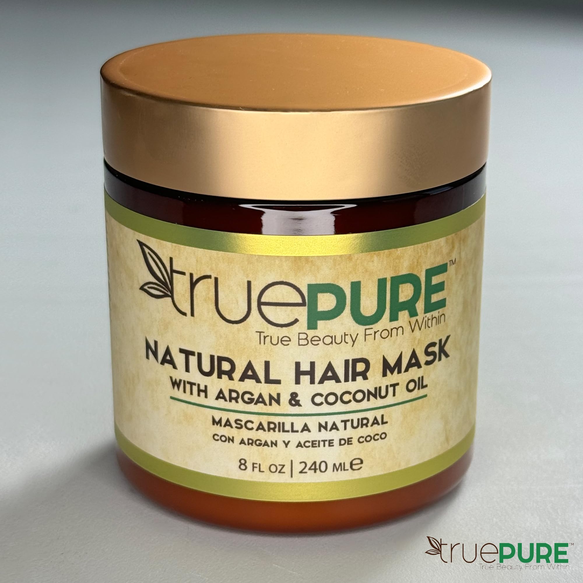 TruePure Argan Oil Hair Mask fragrance-free formula supports sensitive scalps.