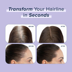 Truhair waterproof formula conceals gray roots all day