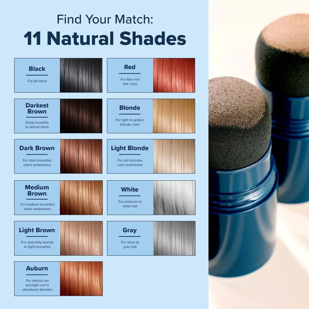 Truhair Jumbo Color & Conceal color options display with 11 shades.