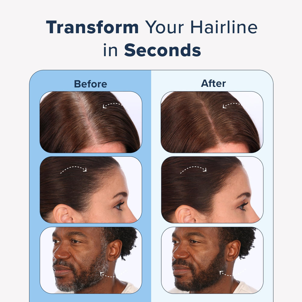 TRUHAIR Jumbo Color Conceal grey hair coverage blends with natural color.