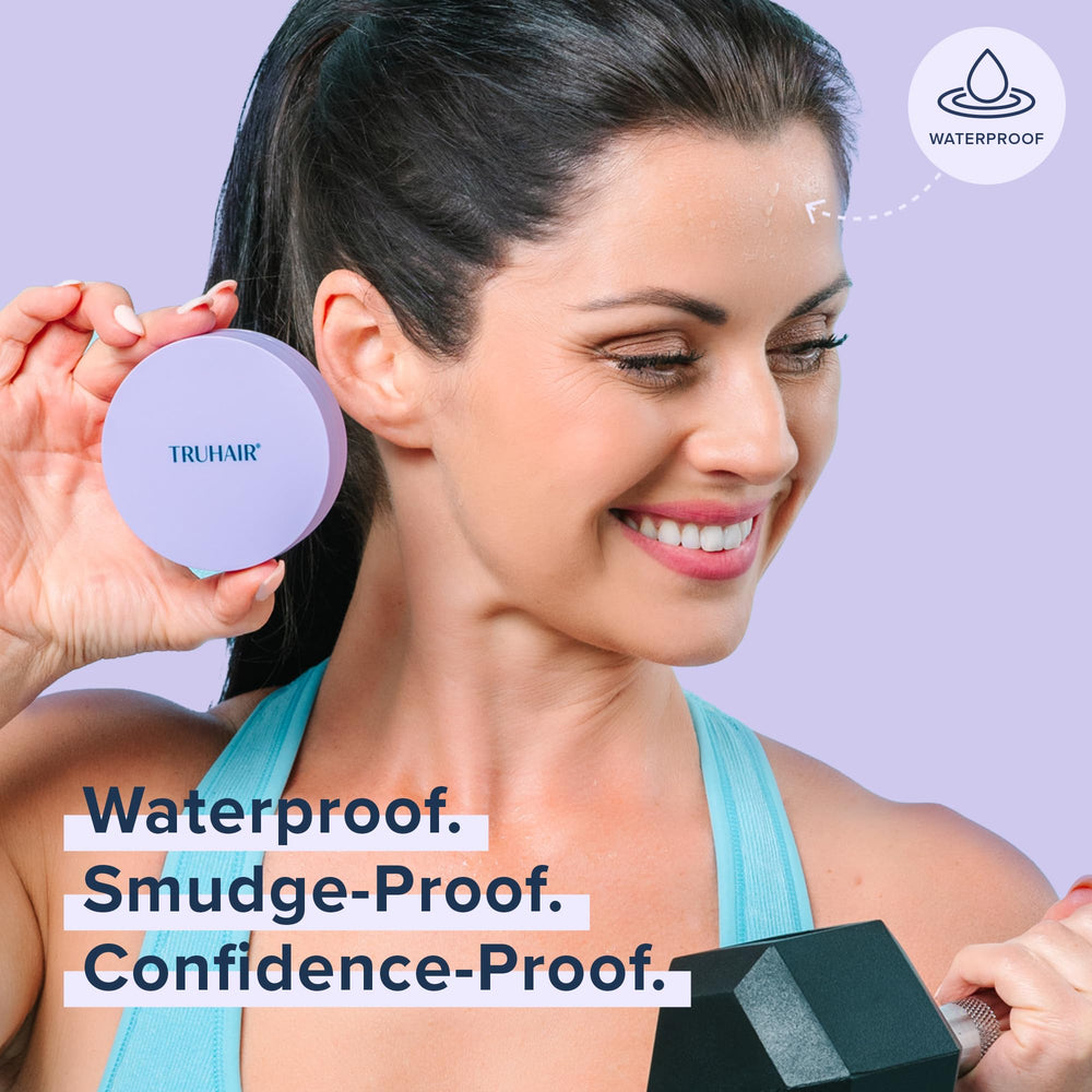 TRUHAIR compact lasts six to twelve months with regular use.