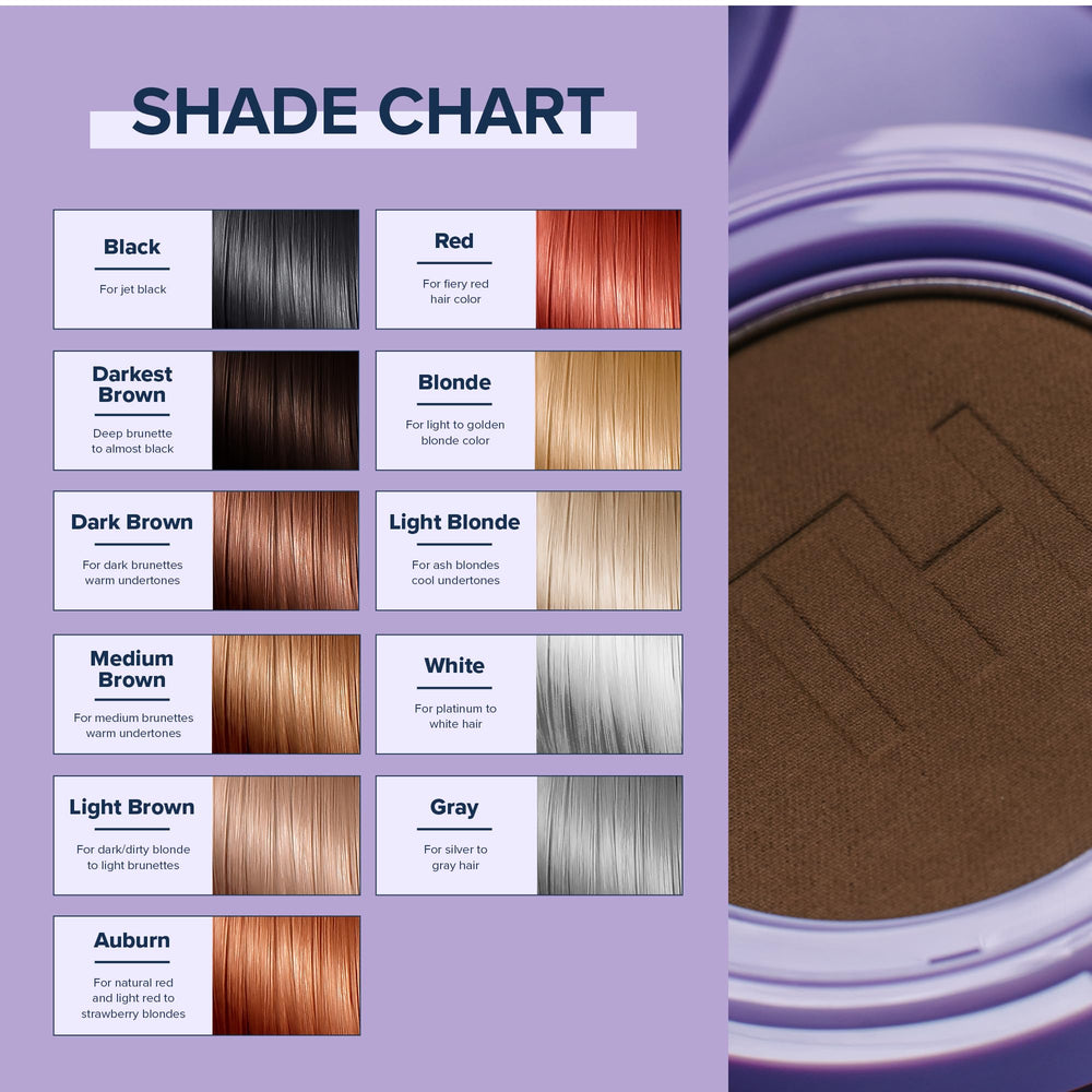 TRUHAIR waterproof finish provides long-lasting color.