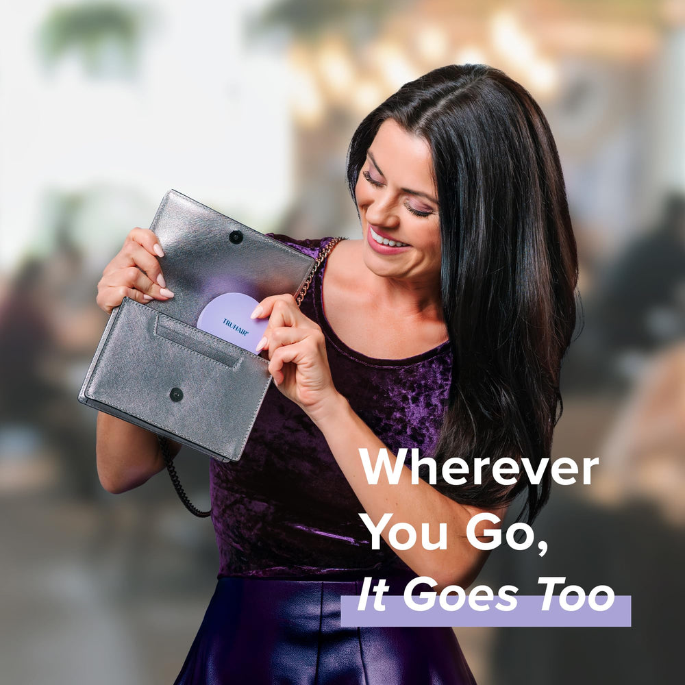 Truhair waterproof coverage lasting through daily activities