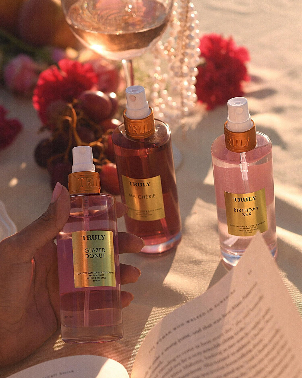 Truly Birthday Sex Perfume Mist floral-notes visual hints of jasmine.